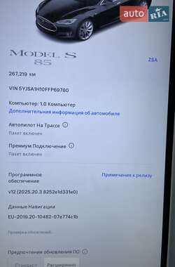 Лифтбек Tesla Model S 2015 в 
