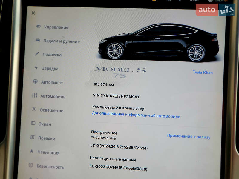 Ліфтбек Tesla Model S 2017 в Києві