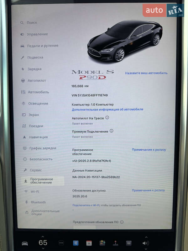 Лифтбек Tesla Model S 2015 в Одессе