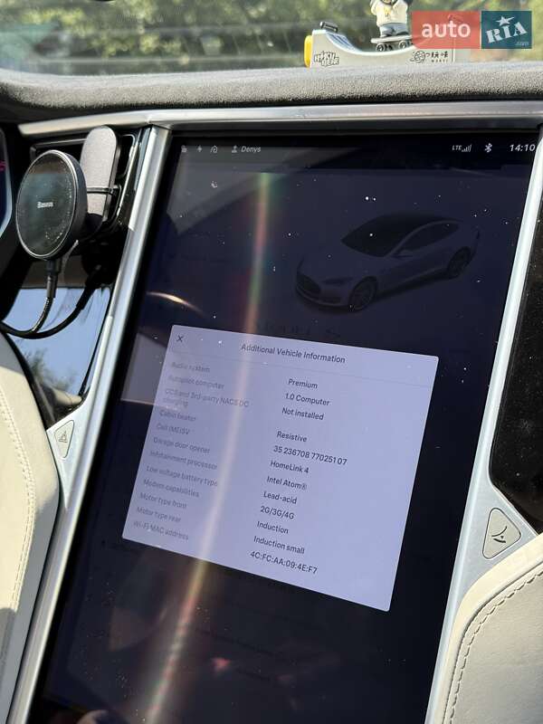 Лифтбек Tesla Model S 2015 в Виннице