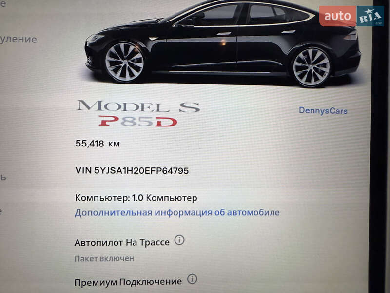 Лифтбек Tesla Model S 2014 в Киеве