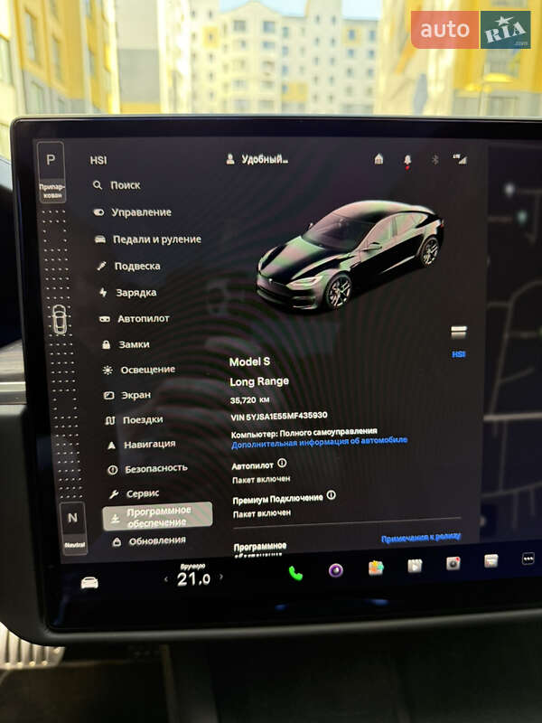 Лифтбек Tesla Model S 2021 в Ивано-Франковске фото 20 Лифтбек Tesla Model S 2021 в Ивано-Франковске