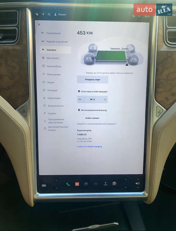 Ліфтбек Tesla Model S 2016 в Одесі
