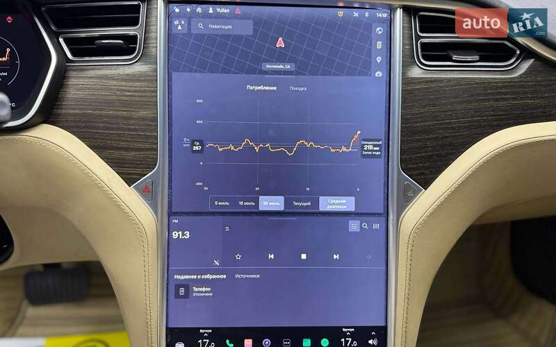 Ліфтбек Tesla Model S 2016 в Чернівцях