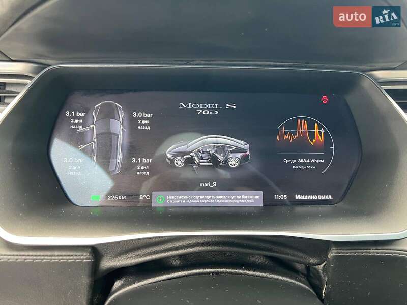 Ліфтбек Tesla Model S 2015 в Львові