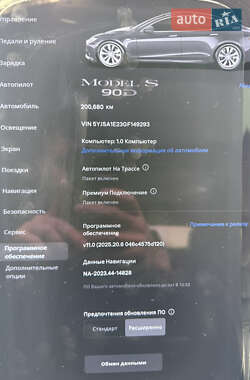 Лифтбек Tesla Model S 2016 в 