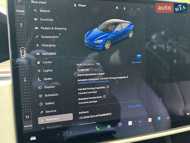 Лифтбек Tesla Model S 2022 в Львове