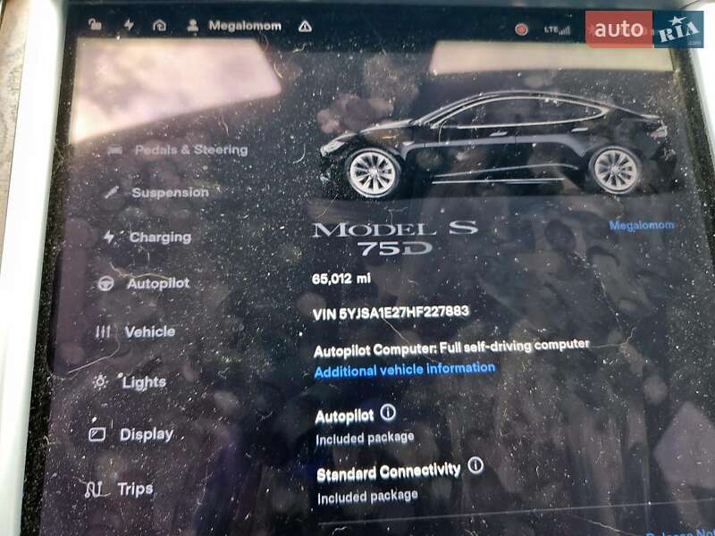 Ліфтбек Tesla Model S 2017 в Києві