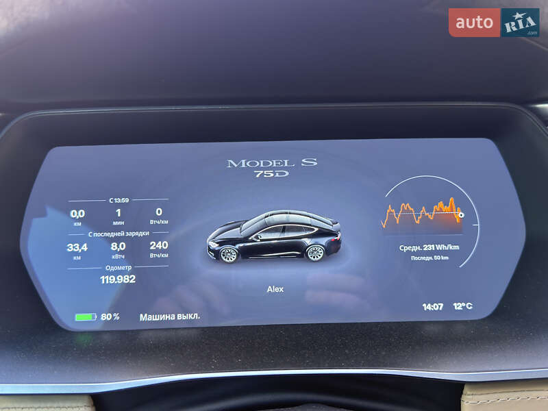 Ліфтбек Tesla Model S 2016 в Києві фото 19 Ліфтбек Tesla Model S 2016 в Києві