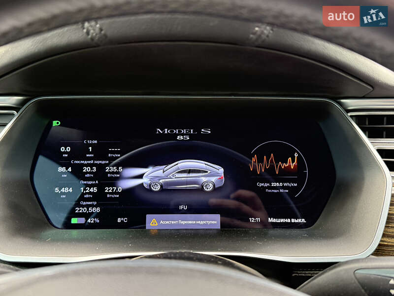 Ліфтбек Tesla Model S 2015 в Стрию