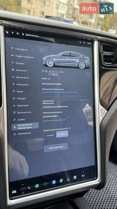 Ліфтбек Tesla Model S 2015 в Одесі фото 10 Ліфтбек Tesla Model S 2015 в Одесі