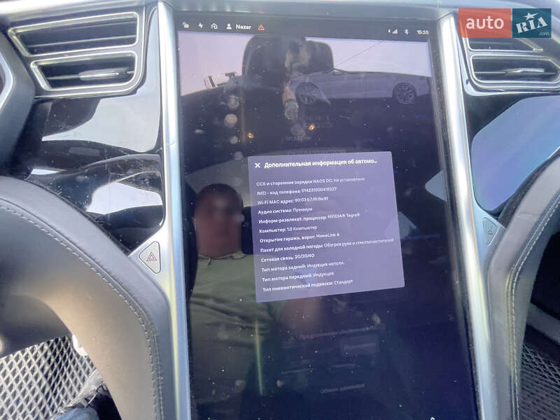 Ліфтбек Tesla Model S 2016 в Луцьку фото 13 Ліфтбек Tesla Model S 2016 в Луцьку