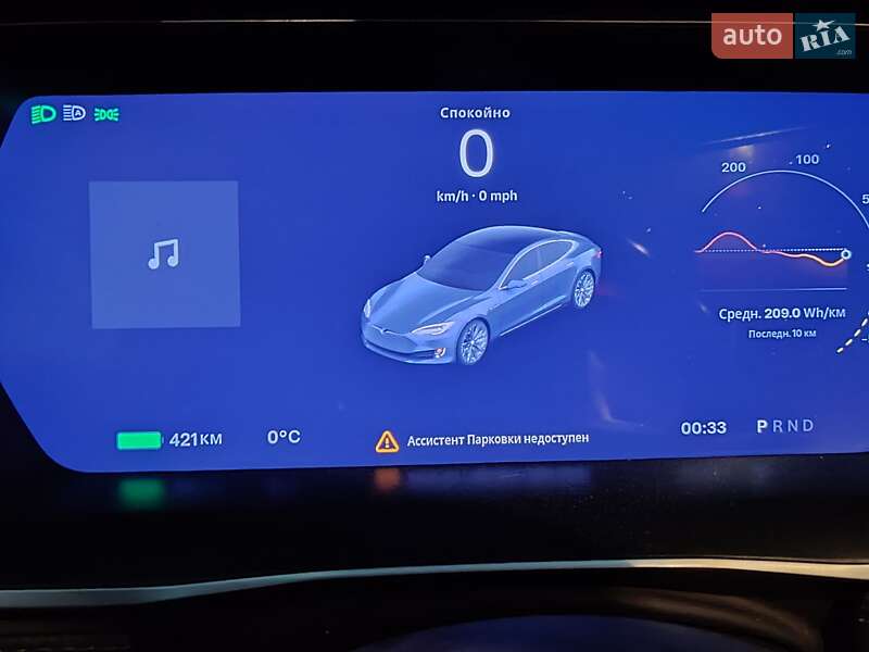 Лифтбек Tesla Model S 2017 в Виннице