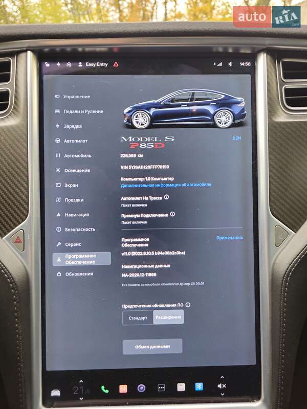 Лифтбек Tesla Model S 2015 в Киеве