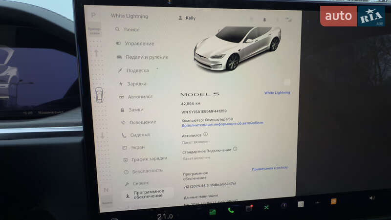 Лифтбек Tesla Model S 2021 в Днепре