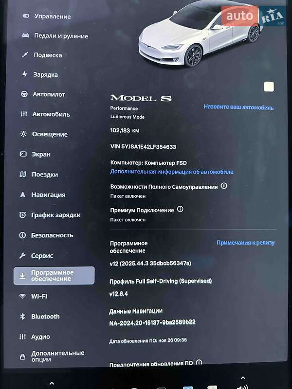Лифтбек Tesla Model S 2019 в Виннице