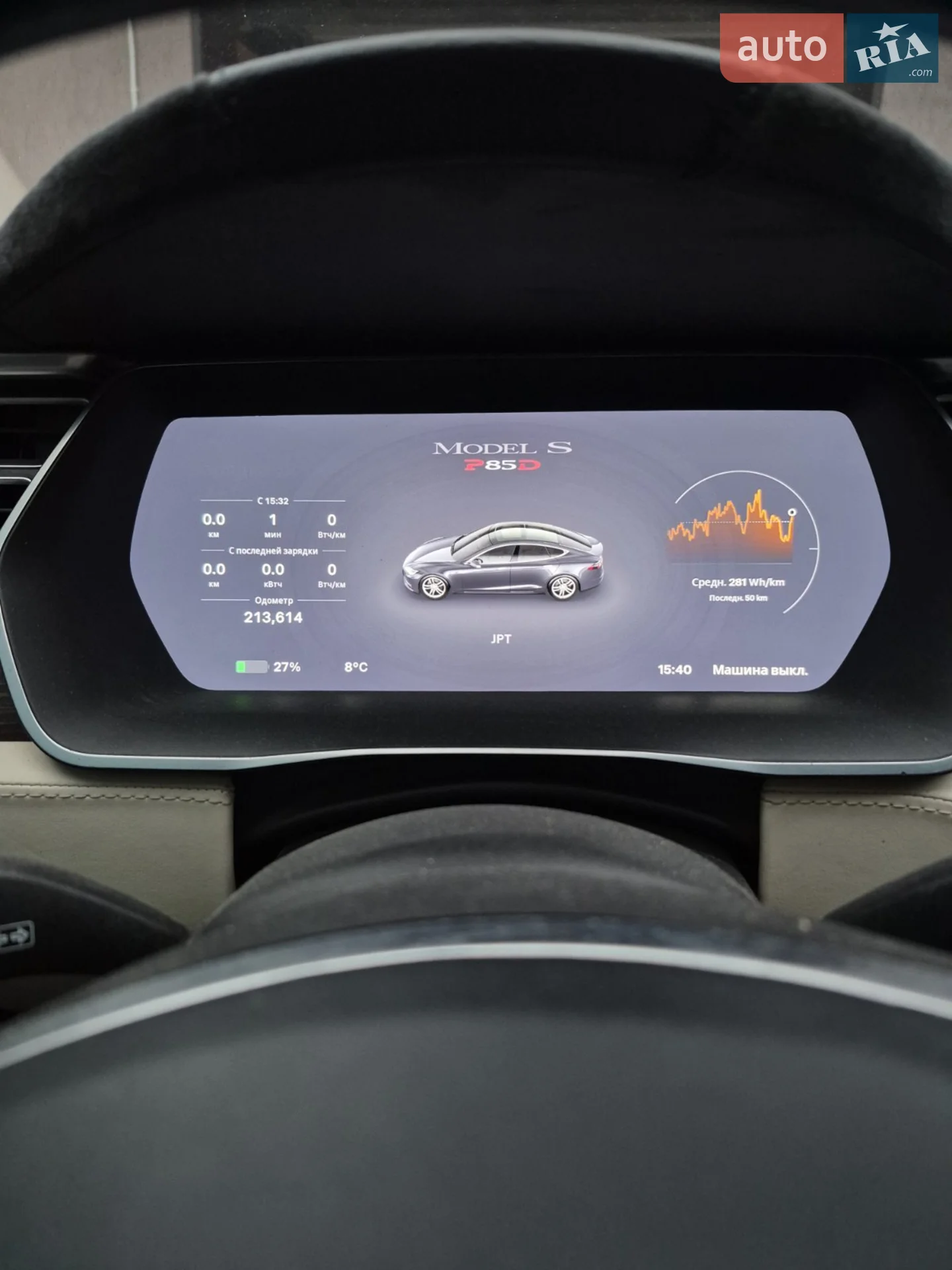 2015 Tesla Model S - мініатюра 3