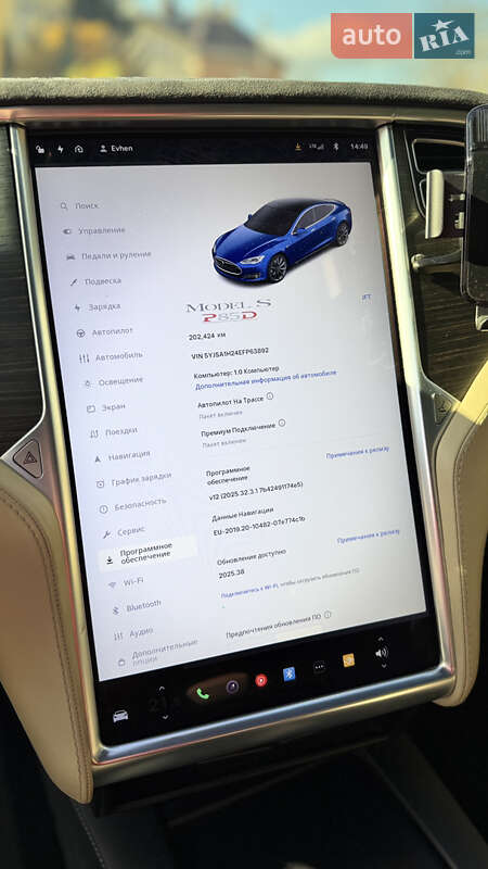 Лифтбек Tesla Model S 2014 в Ивано-Франковске