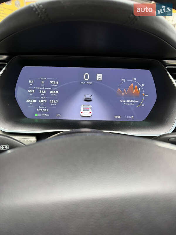 Ліфтбек Tesla Model S 2016 в Тернополі