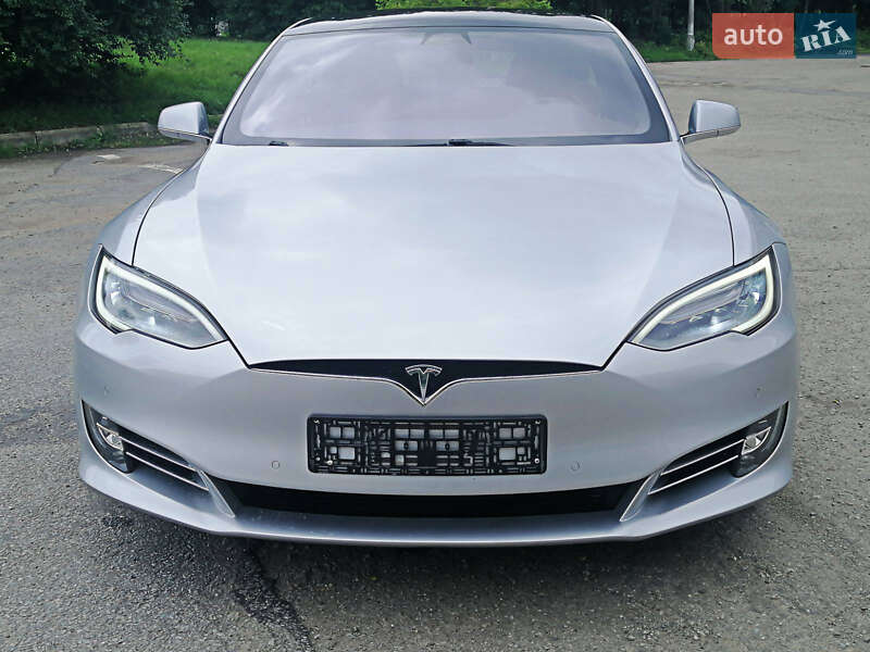 2017 Tesla Model-S, VIN 5YJSA1E25HF231026:plate — фото 1 (autoria)