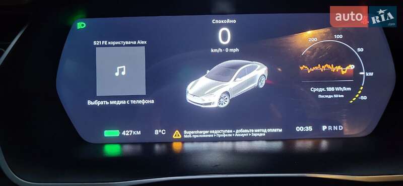 Лифтбек Tesla Model S 2017 в Житомире