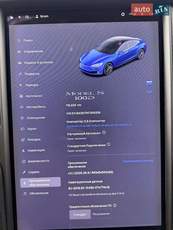 Лифтбек Tesla Model S 2019 в Киеве фото 12 Лифтбек Tesla Model S 2019 в Киеве