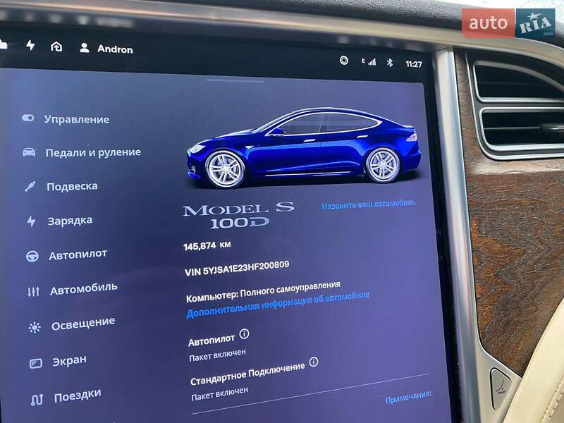 Лифтбек Tesla Model S 2017 в Львове фото 14 Лифтбек Tesla Model S 2017 в Львове