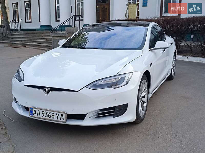 2016 Tesla Model-S, VIN 5YJSA1E14GF154543:plate — фото 1 (autoria)