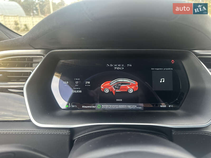 Ліфтбек Tesla Model S 2016 в Києві