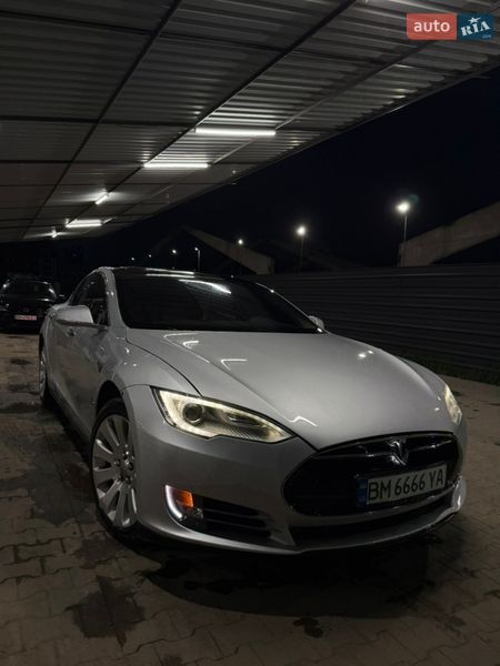 2013 Tesla Model S, VIN 5YJSA1CG7DFP05034:plate — фото 1 (autoria)