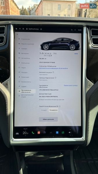 Лифтбек Tesla Model S 2015 в Львове