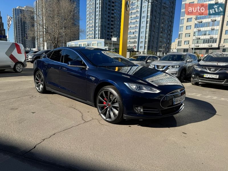 2015 Tesla Model-S, VIN 5YJSA7H26FFP67916:plate — фото 1 (autoria)