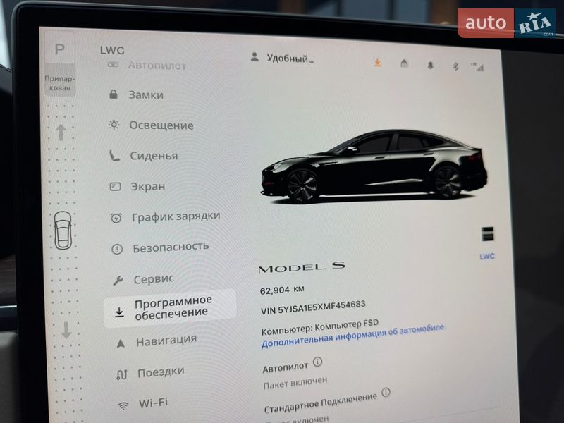 Лифтбек Tesla Model S 2021 в Виннице