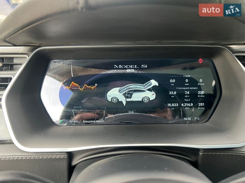 Лифтбек Tesla Model S 2014 в Киеве