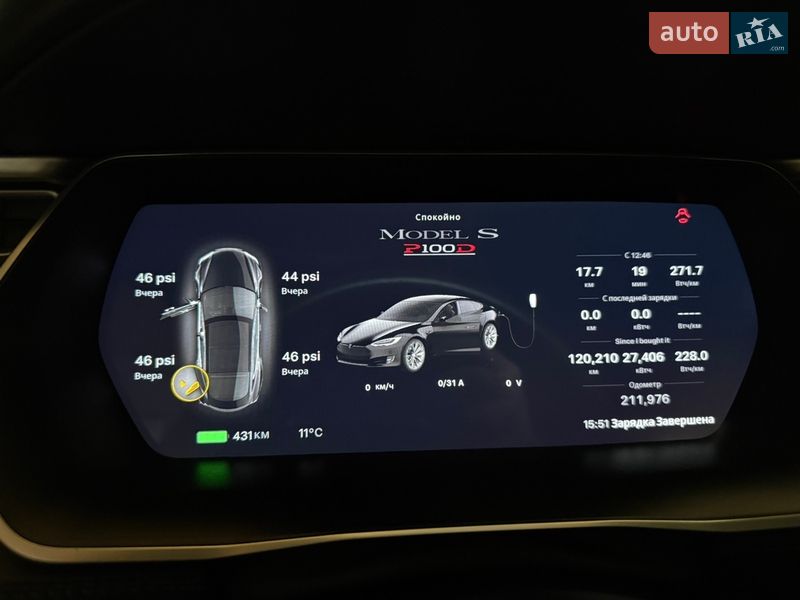 Лифтбек Tesla Model S 2017 в Тернополе