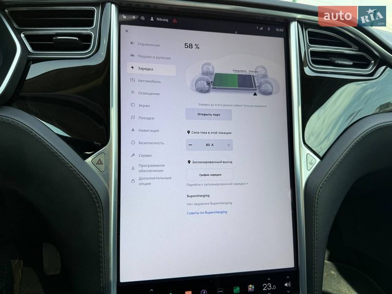 Лифтбек Tesla Model S 2014 в Киеве