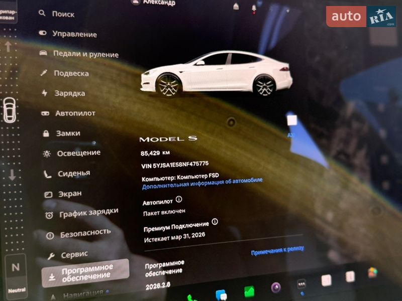 Лифтбек Tesla Model S 2022 в Виннице