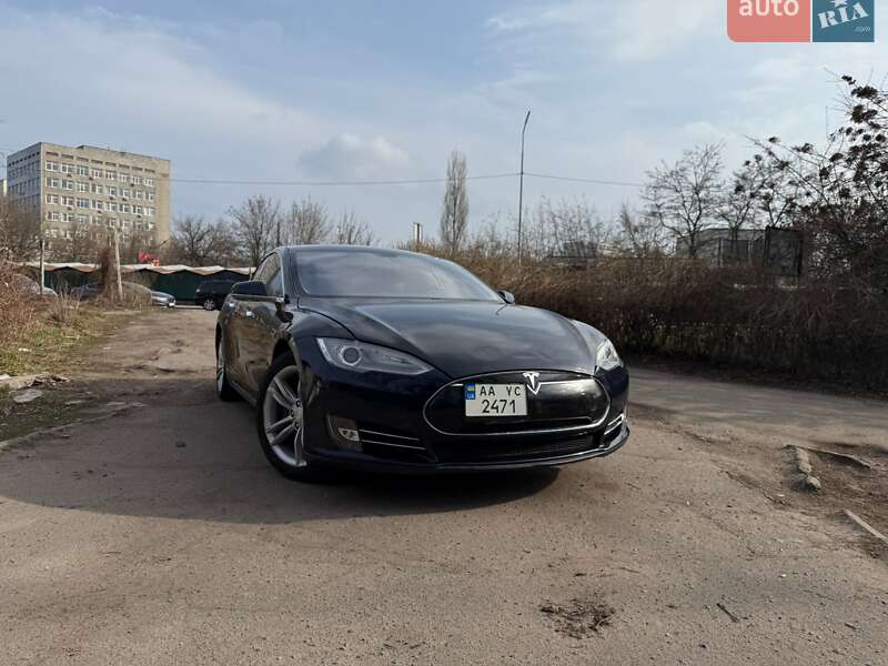 2013 Tesla Model S, VIN 5YJSA1DN1DFP05317:plate — фото 1 (autoria)