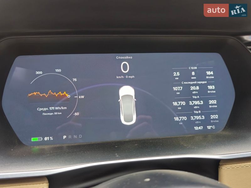 Лифтбек Tesla Model S 2017 в Украинке