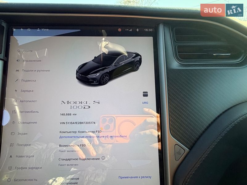 Лифтбек Tesla Model S 2019 в Киеве