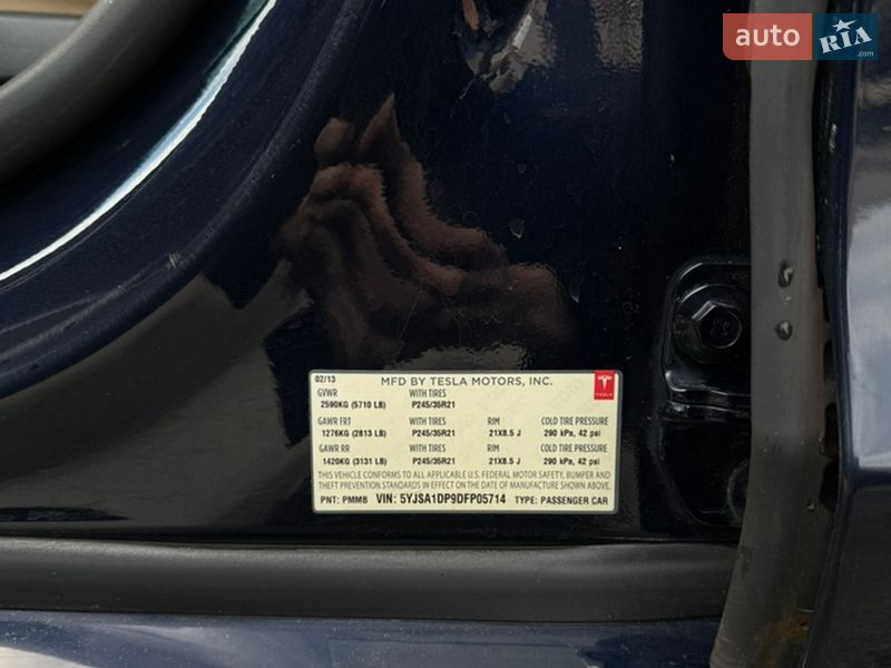 Лифтбек Tesla Model S 2013 в Харькове