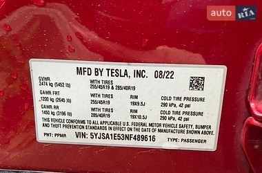 Лифтбек Tesla Model S 2022 в Стрые