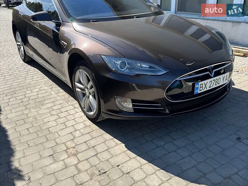 2007 Tesla Model-S, VIN WDB9066351S163013:plate — фото 1 (autoria)