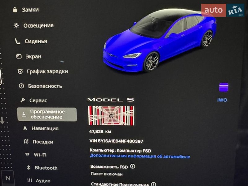 Ліфтбек Tesla Model S 2022 в Львові