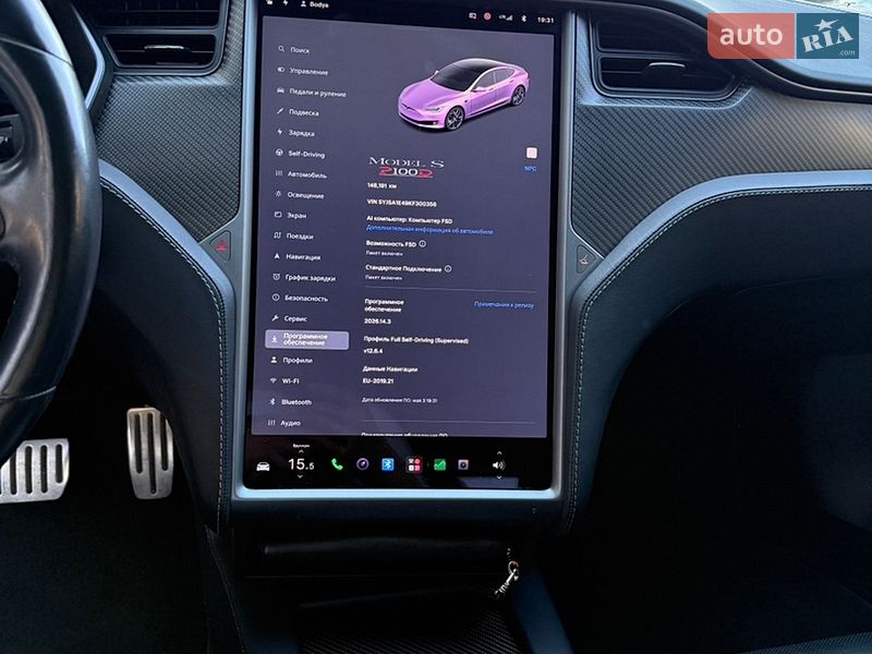 Ліфтбек Tesla Model S 2019 в Тячеві фото 30 Ліфтбек Tesla Model S 2019 в Тячеві