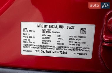 Лифтбек Tesla Model S 2022 в Киеве