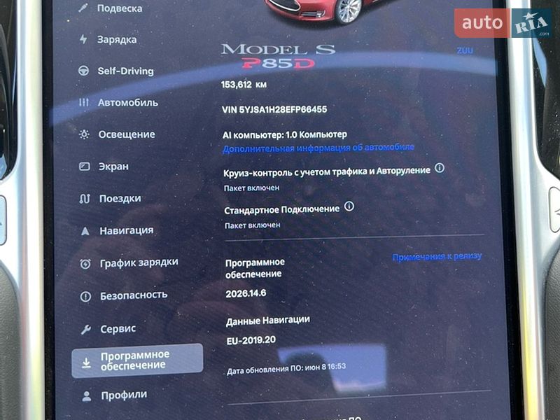 Лифтбек Tesla Model S 2014 в Луцке