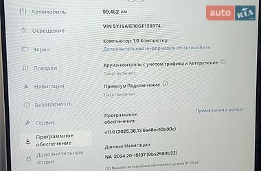Ліфтбек Tesla Model S 2016 в Черкасах фото 10 Ліфтбек Tesla Model S 2016 в Черкасах