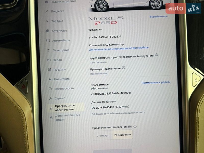 Ліфтбек Tesla Model S 2015 в Житомирі