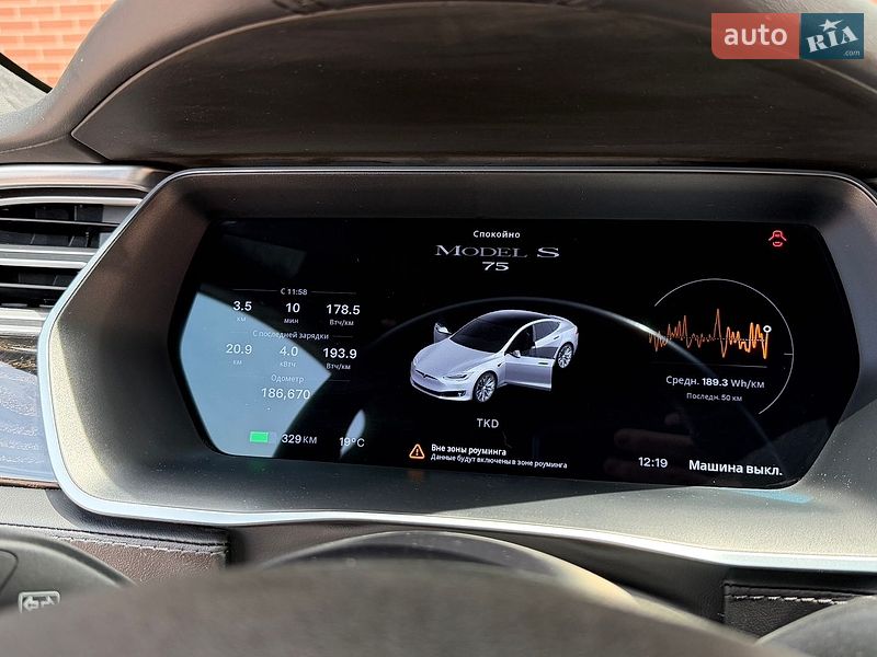 Ліфтбек Tesla Model S 2016 в Одесі фото 12 Ліфтбек Tesla Model S 2016 в Одесі
